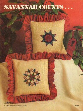 Savannah Counts... (cross stitch) Pamphlet  VINTAGE